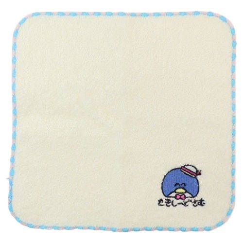 新品 タキシードサム ランチトート フェイスタオル ハンドタオル サンリオ タキシードサム ミニタオル ワンポイント刺繍ハンカチタオル