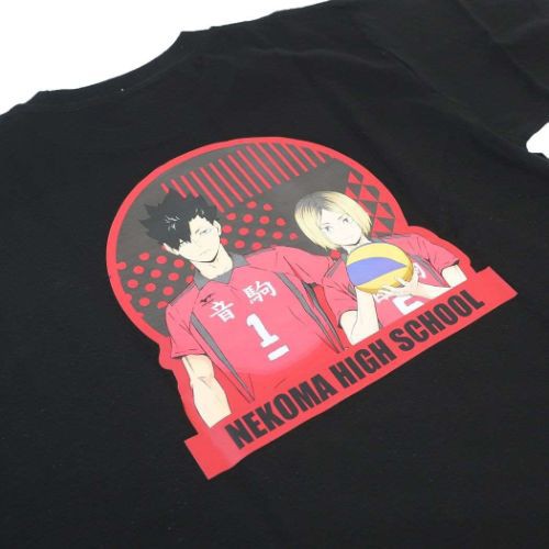 L　ハイキュー!!×サンリオキャラクターズ　音駒 高校　Tシャツ、他　M　LL