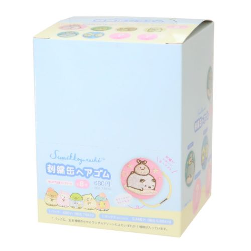 すみっコぐらし ヘアアクセ 刺繍缶ヘアゴム 全8種 8個入セット おとまり会 サンエックス キャラクター グッズの通販は 5,679円