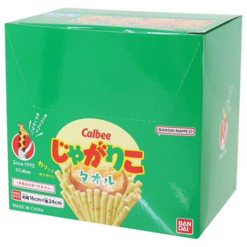 じゃがりこ プチタオル じゃがりこミニタオル 全4種 12個入セット お菓子パッケージ キャラクター グッズの通販は