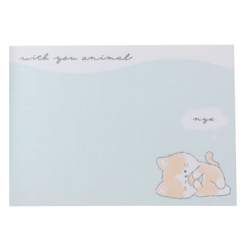 WITH YOU ANIMAL メモ帳 ミニミニメモ ネコ かわいい グッズの通販はau PAY マーケット  【シネマコレクション】5400円以上で送料無料 au PAY マーケット－通販サイト