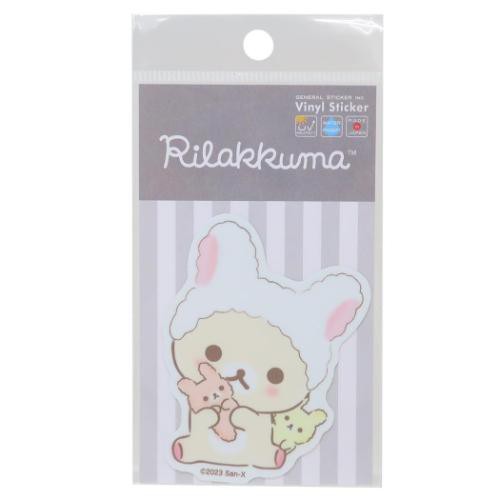 リラックマ ステッカーキャラクター ダイカットステッカー