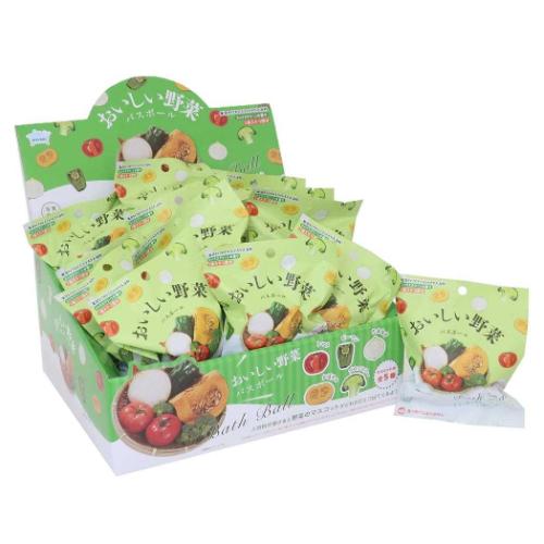 写実食品シリーズ 入浴剤 おいしい野菜バスボール 24個入セット おもしろ雑貨 グッズ 9,655円