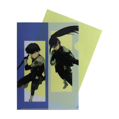怪獣8号 A4クリアファイル クリアファイル 亜白 ミナ＆保科 宗四郎