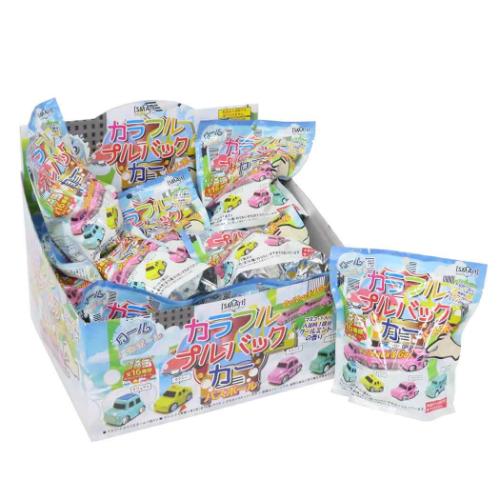 入浴剤 カラフルプルバックカーバスボール 24個入セット おもしろ雑貨 グッズ