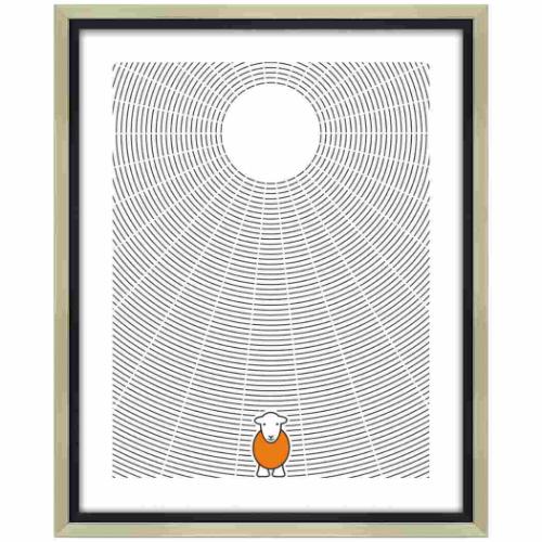 ハーディー 動物画 HERDY ライン シーズンズ サン ギフト インテリア 取寄品