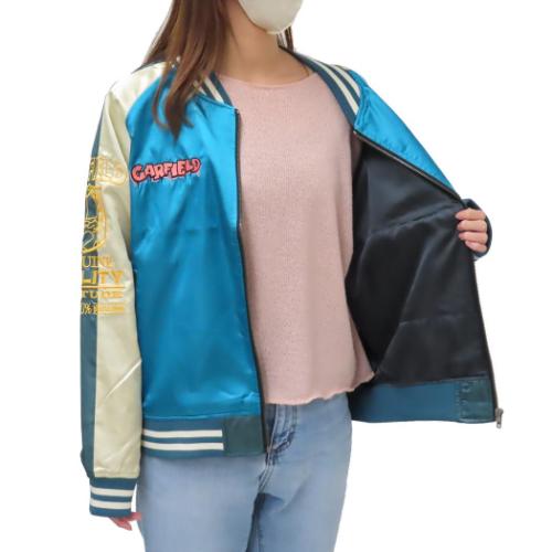 ガーフィールド スカジャン アウター クローマーク キャラクター グッズ