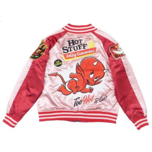 ホットスタッフ スカジャン アウター レッドホット キャラクター グッズ