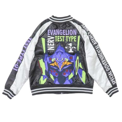 エヴァンゲリオン スカジャン アウター 初号機始動 アニメキャラクター グッズ