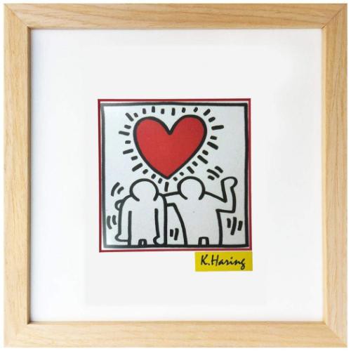キースヘリング アートフレーム Keith Haring Wedding Invitation ギフト インテリア 取寄品の通販は