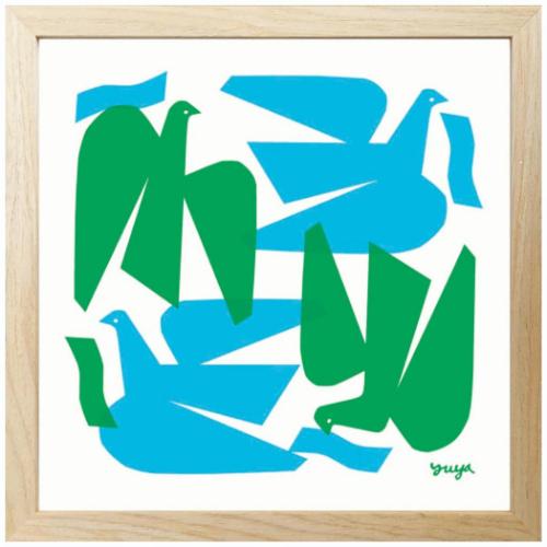 ユウヤ アートフレーム YUYA 250series CIRCLE BIRDS ギフト