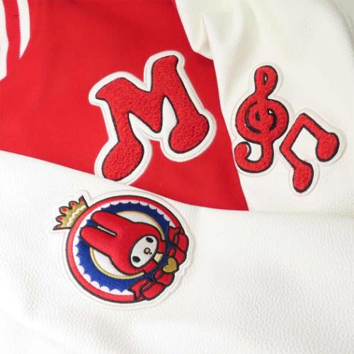 マイメロディ アウター レディース スタジャン チアフルメロディ L