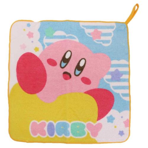 星のカービィ ループタオル ループ付きハンドタオル ワープスターとカービィ キャラクター グッズ メール便可