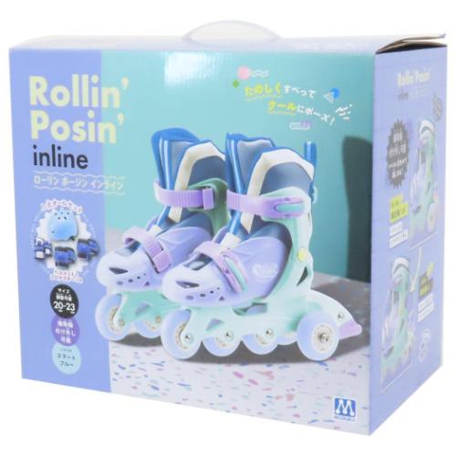 おもちゃ Rollin Posin Inline スマート ブルー インラインスケート