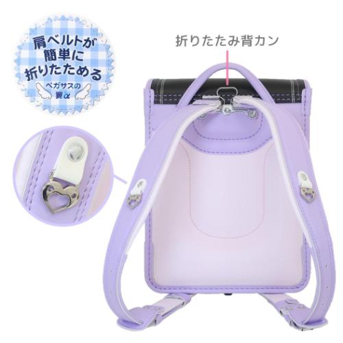 クロミ ランドセル 新入学 通学 バッグ ブラック サンリオ キャラクター グッズ_2
