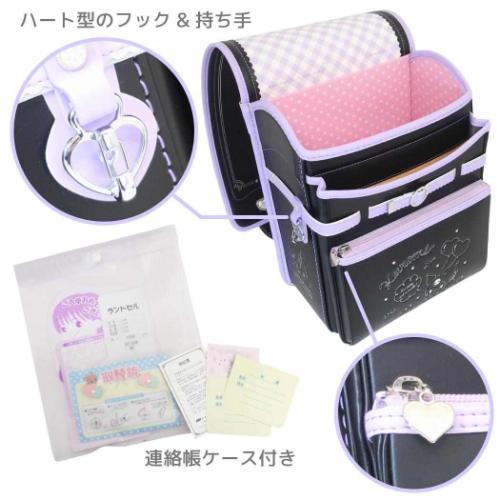 クロミ ランドセル 新入学 通学 バッグ ブラック サンリオ キャラクター グッズ_6