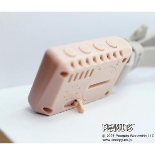 スヌーピー デジタル時計 温湿度ウォッチ BE ピーナッツ キャラクター