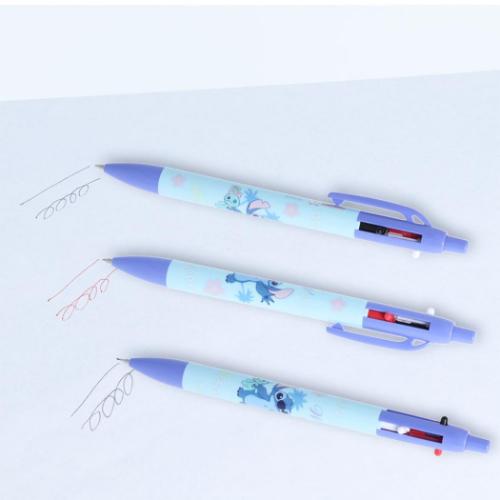 リロ＆スティッチ シャープペン＆黒赤2色ボールペン シャープ＆2