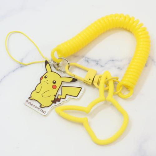 ポケモン　ピカチュウなど ストラップなど まとめて マルチコイルストラップ ピカチュウ ｜【公式】ポケモンセンター
