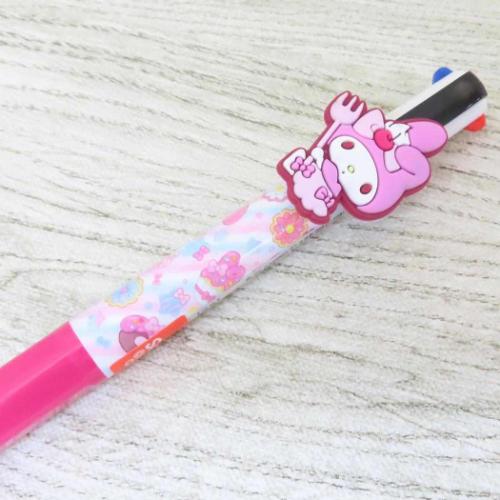 マイメロディ ボールペン マスコット付き4色ボールペン スイーツ
