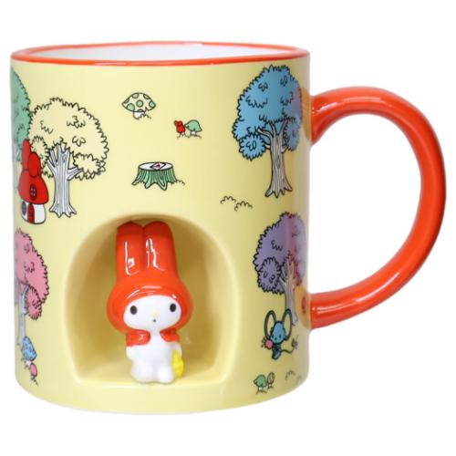 マイメロディ マグカップ おでかけマグ 250ml 赤いきのこのおうち サンリオ キャラクター グッズ