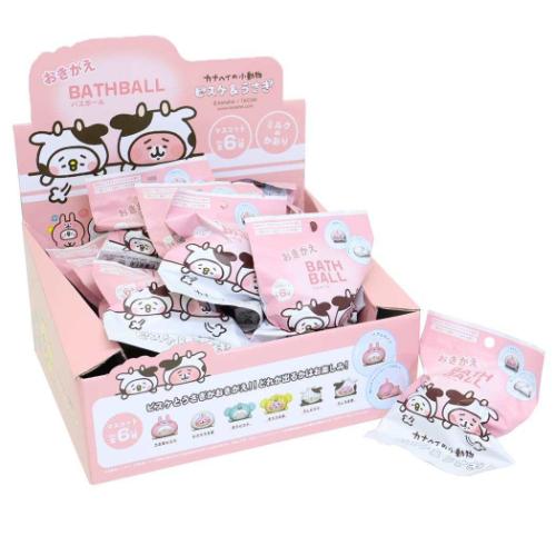 カナヘイの小動物 入浴剤 おきがえバスボール 全6種 24個入セット ピスケ＆うさぎ キャラクター グッズ