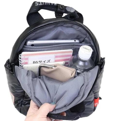 スヌーピー リュック IP.CeoPadded.Peanuts-0S ミニリュック2WAY s-black ピーナッツ キャラクター グッズ スヌーピー リュック IP.CeoPadded.Peanuts-0S ミニリュック2WAY s