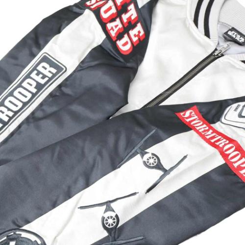 スターウォーズ アウター スカジャン 3L シルバーガラクティック STAR