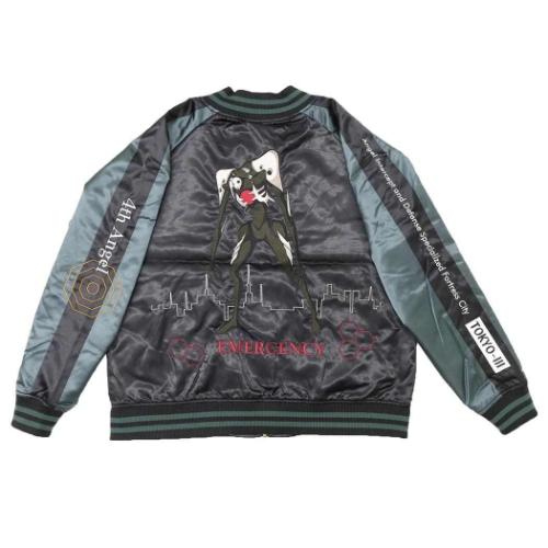 エヴァンゲリオン アウター スカジャン 3L 第4の使徒 アニメキャラクター グッズ