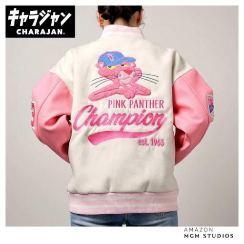 ピンクパンサー アウター スタジャン 3L クールピンクパンサー キャラクター グッズ
