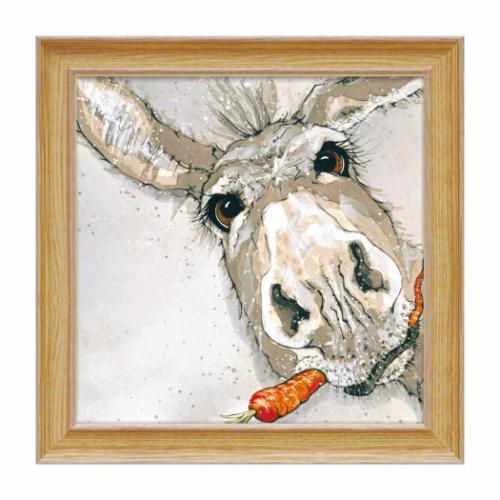 べヴ デイビス 動物画 クランチー ドンキー Bev Davies 取寄品 ギフト インテリア 日本製 グッズ 取寄品