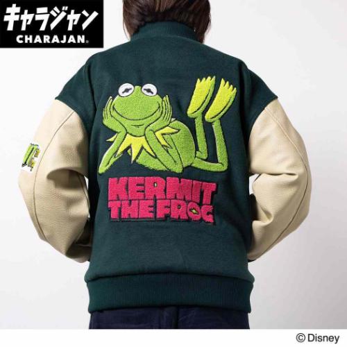ザ マペッツ アウター スタジャン スマイルグリーン ディズニー キャラクター グッズ