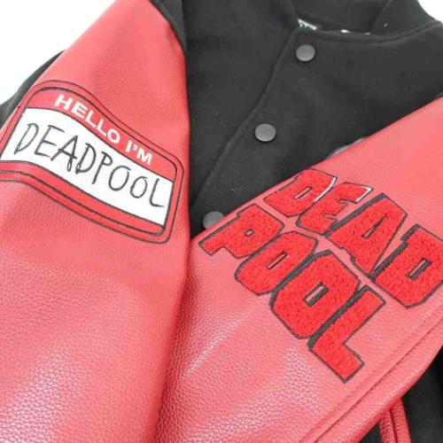デッドプール アウター スタジャン MARVEL キャラクター グッズ