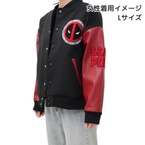 デッドプール アウター スタジャン MARVEL キャラクター グッズ