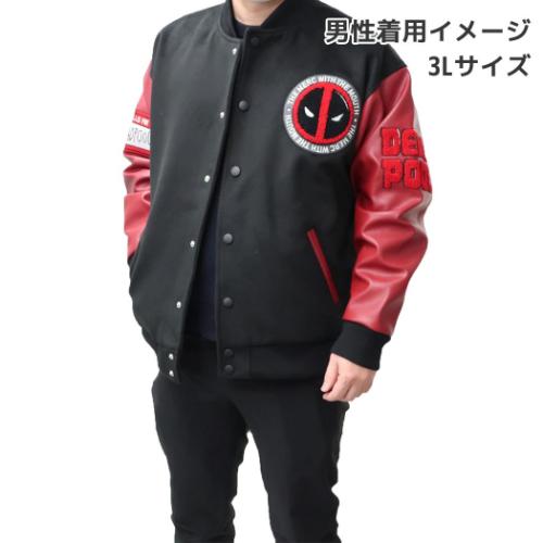 デッドプール アウター スタジャン MARVEL キャラクター グッズ