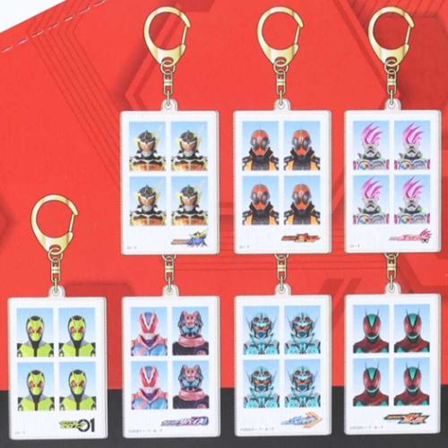 仮面ライダー キーリング アクリルキーホルダー 全14種 14個入セット