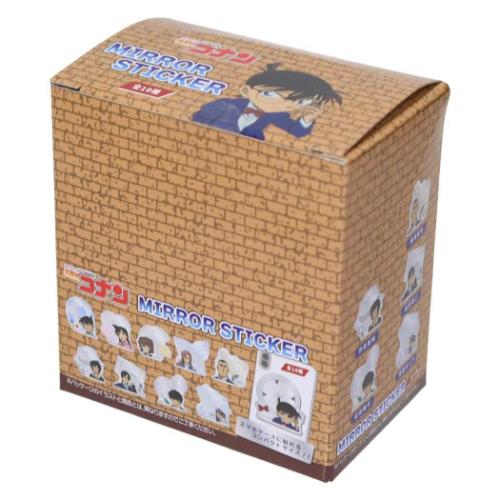 名探偵コナン 鏡 ミラーステッカー 全10種10個入セット 少年サンデー アニメキャラクター グッズ