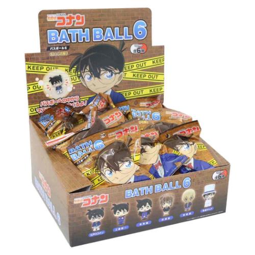 名探偵コナン 入浴剤 バスボール6 全6種 24個入セット 少年サンデー アニメキャラクター グッズ