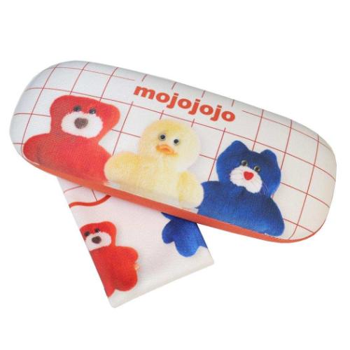 mojojojo 眼鏡ケース クロス付きメガネケース RD キャラクター グッズ