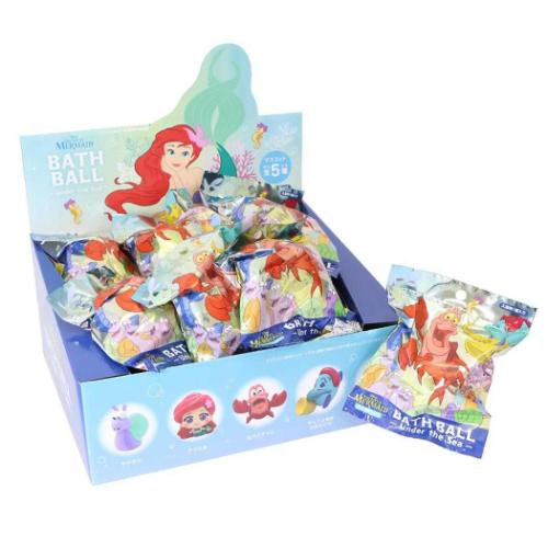 リトルマーメイド 入浴剤 アンダー ザ シーボール 全5種 24個セット BOX ディズニー 12,387円
