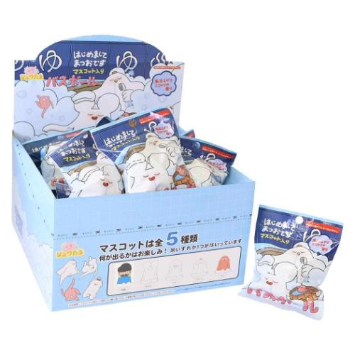 はじめまして松尾です 入浴剤 バスボール 全5種 24個入りセット BOX