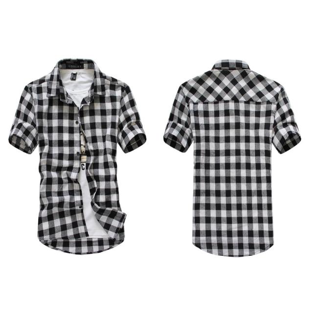半袖 ブロックチェックシャツ メンズ 全4色 ギンガム トップス バッファロー チェック アメカジの通販はau Pay マーケット Tdb