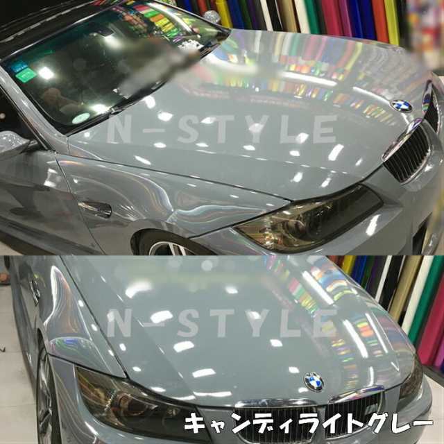 好評 【Ｎ－ＳＴＹＬＥ】ラッピングシート 艶ありブルー 152×4ｍツヤ有 