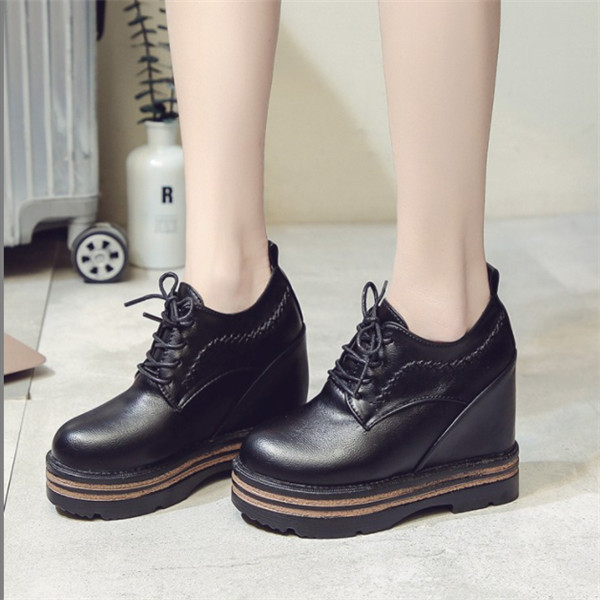 オックスフォードシューズ 厚底靴 レディース ローファー インヒール レースアップシューズ ウエッジソール 春秋冬新作 スニーカーの通販はau Pay マーケット ジェオンシー雑貨屋