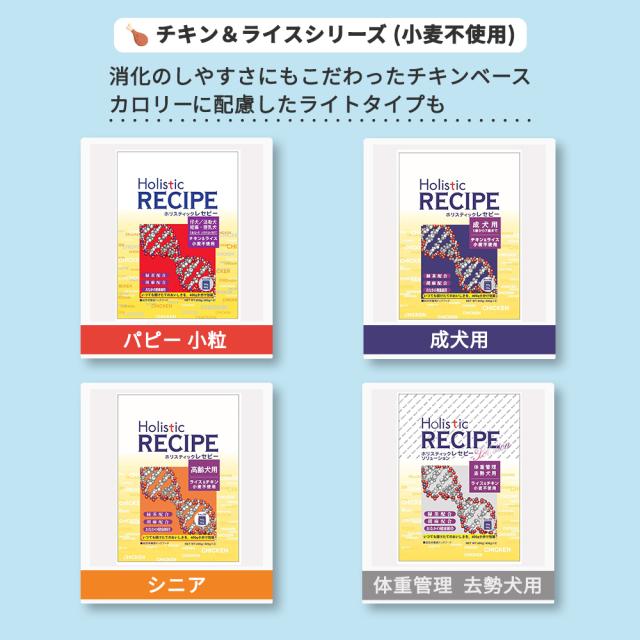パーパス ホリスティックレセピー ラム＆ライス 成犬用 小粒 6.4kg (400g×16)_5