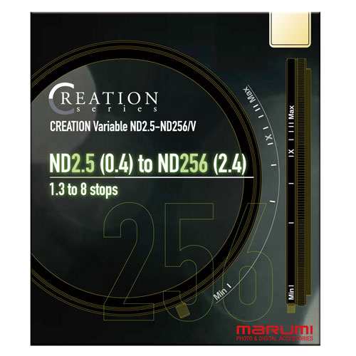 マルミ CREATION VARIABLE ND2.5-ND256 V 67mm