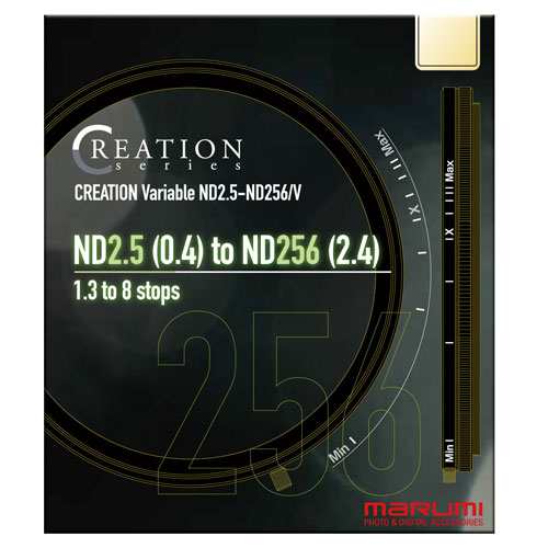 マルミ CREATION VARIABLE ND2.5-ND256 V 77mm
