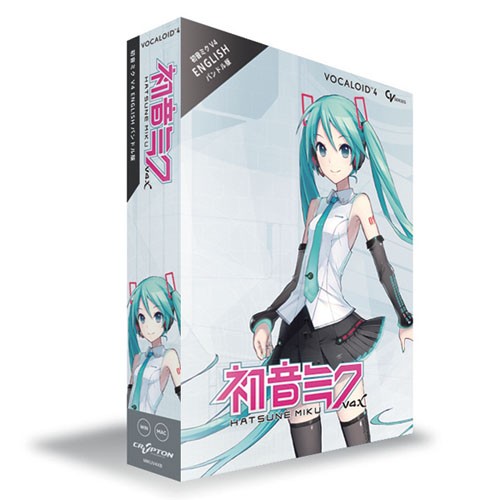 クリプトン VOCALOID4 初音ミク HATSUNE MIKU V4XB バンドル [MIKUV4XB