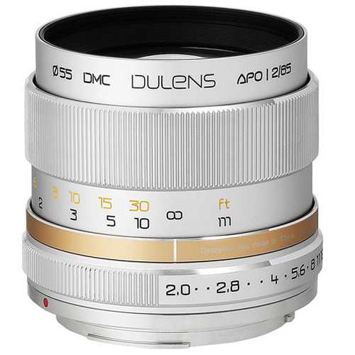 若明光学 毒鏡 DULENS APO 85mm F2 キヤノンEF シルバー《納期約２−３