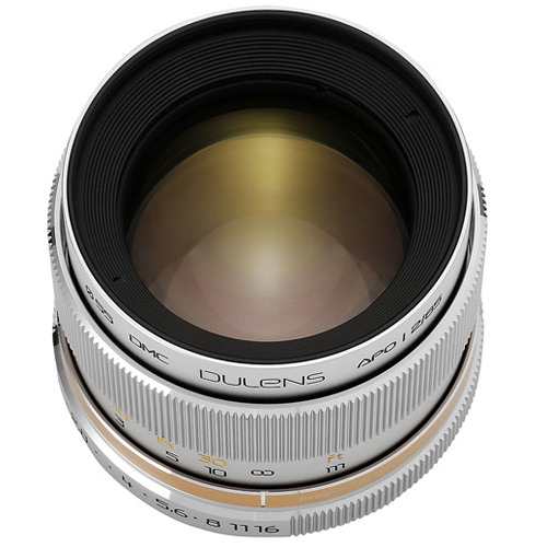 若明光学 毒鏡 DULENS APO 85mm F2 キヤノンEF シルバー《納期約２−３